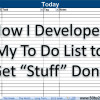How I Developed My To-Do List to GSD