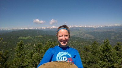 Laura At Green Mountain Summit