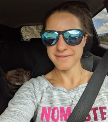 Laura_Sadie_Driving_To_Mountains